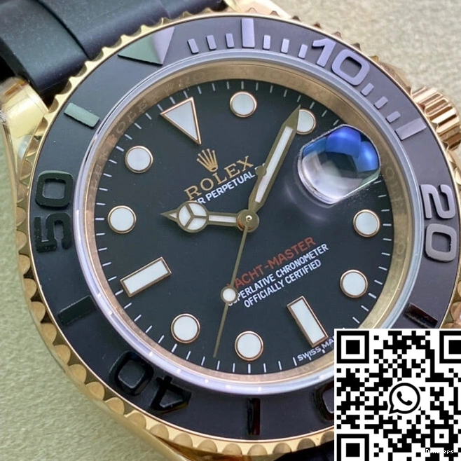 116655 Yacht Gold Rolex Factory AR Rose Master 0817